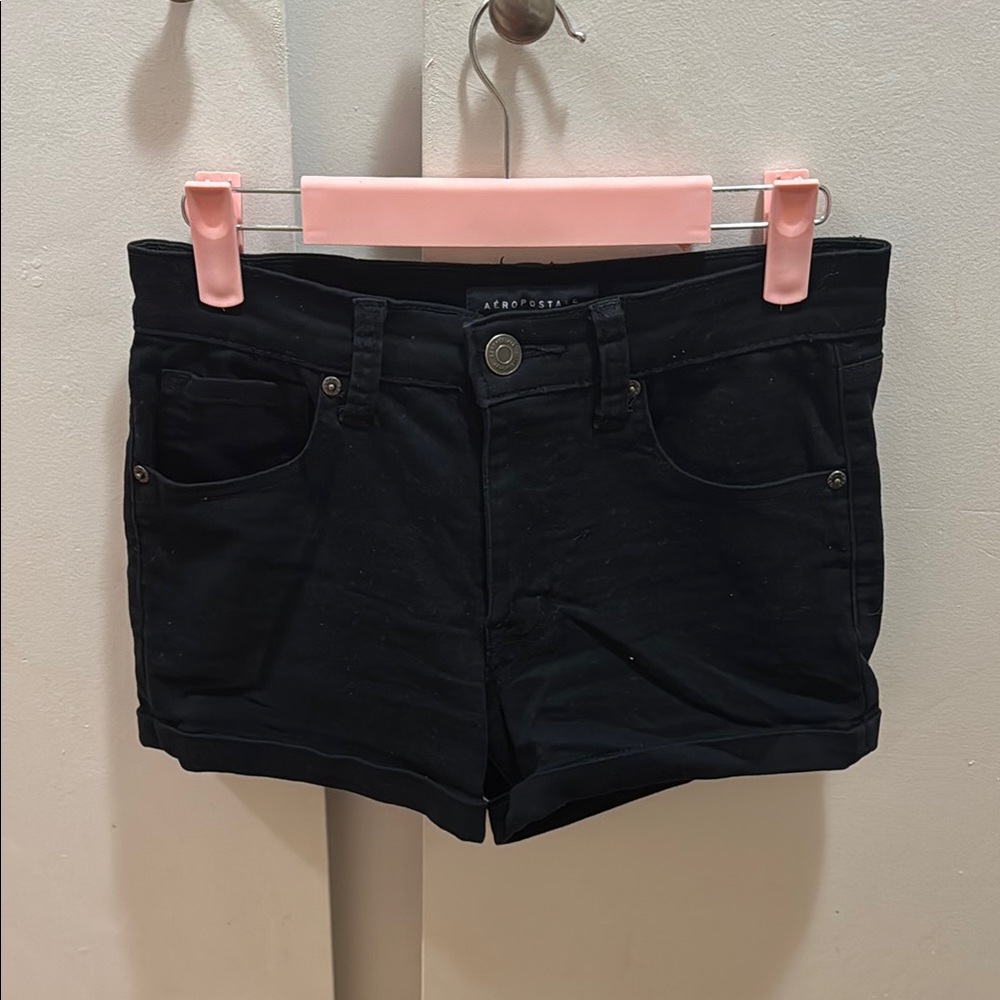 Aeropostale Black Women's Shorts